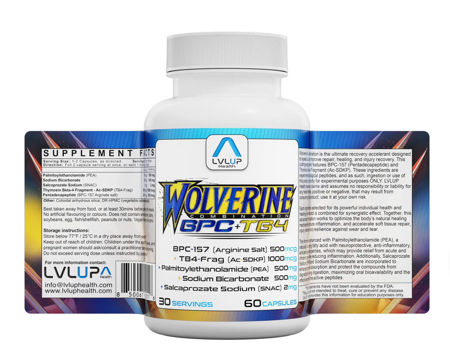 LVLUP HEALTH - WOLVERINE