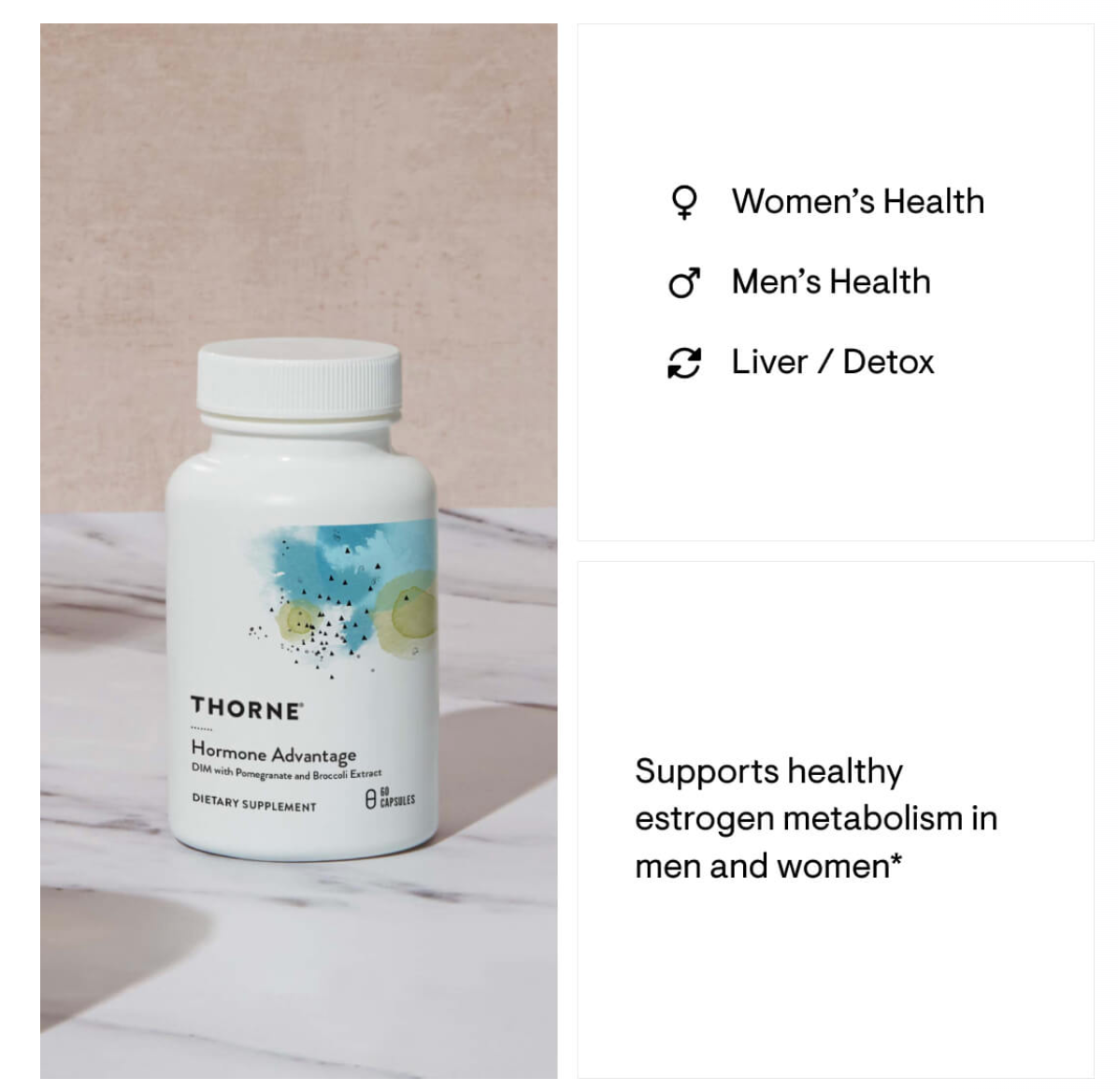 THORNE - Hormone Advantage DIM