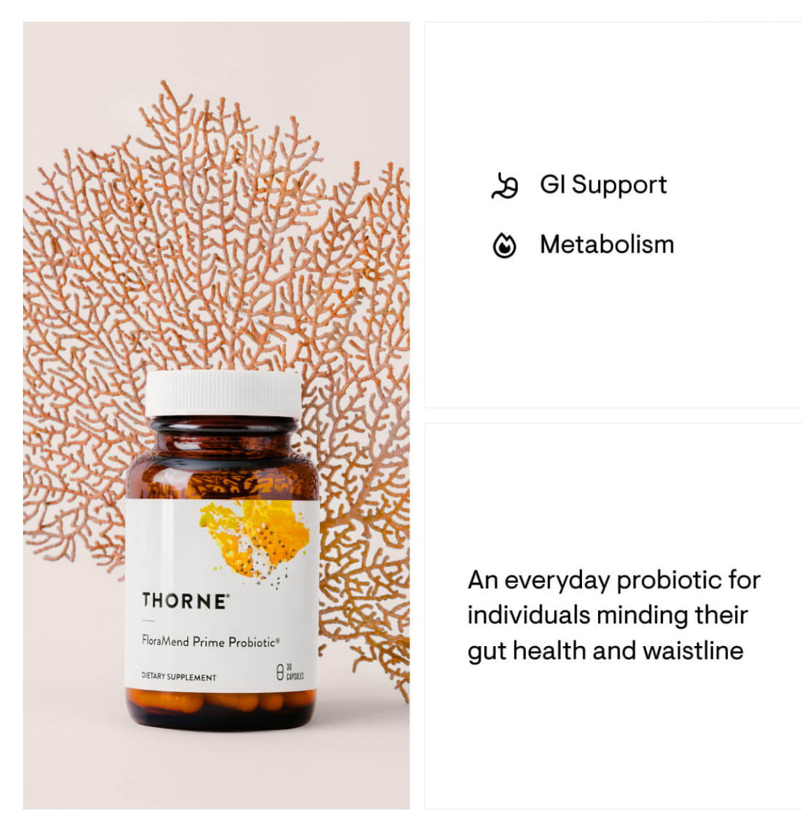 THORNE - FloraMend Prime Probiotic
