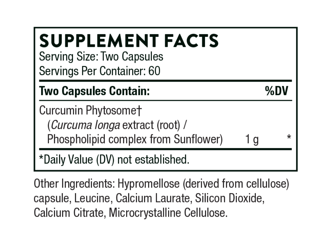 THORNE - Curcumin Phytosome (60 SERVINGS)