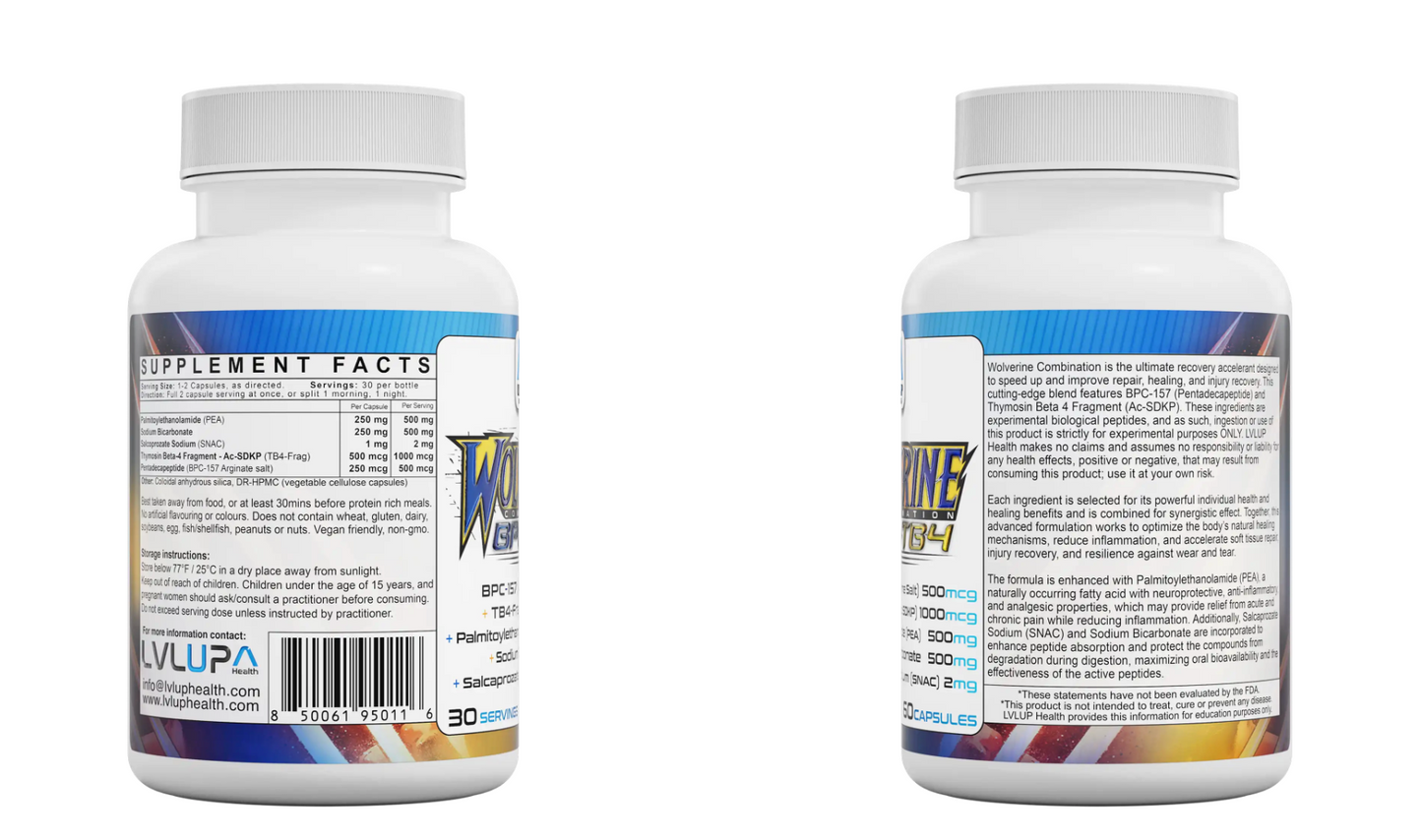 LVLUP HEALTH - WOLVERINE