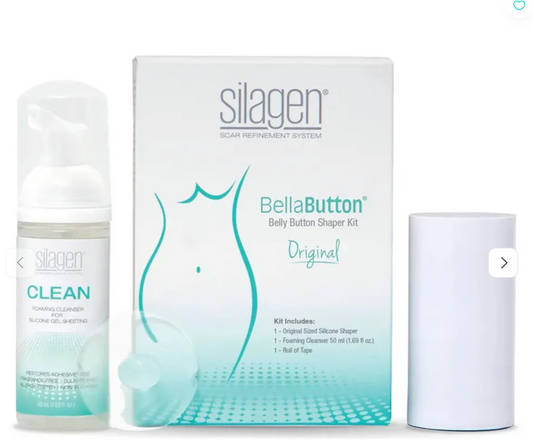 Silagen (1) BellaButtonTM and (1) Silagen CLEAN Foaming Cleanser Kit